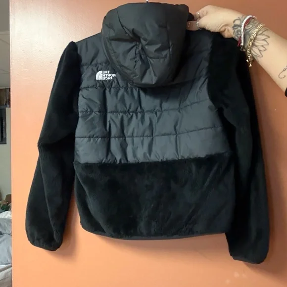 The North Face Black and Dark Gray Hooded Jacket - Picture 6 of 11